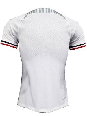 Paris saint germain maillot spécial joueur version or blanc uniforme de football chemise homme football manches courtes sport top t-shirt abricot 2023-2024
